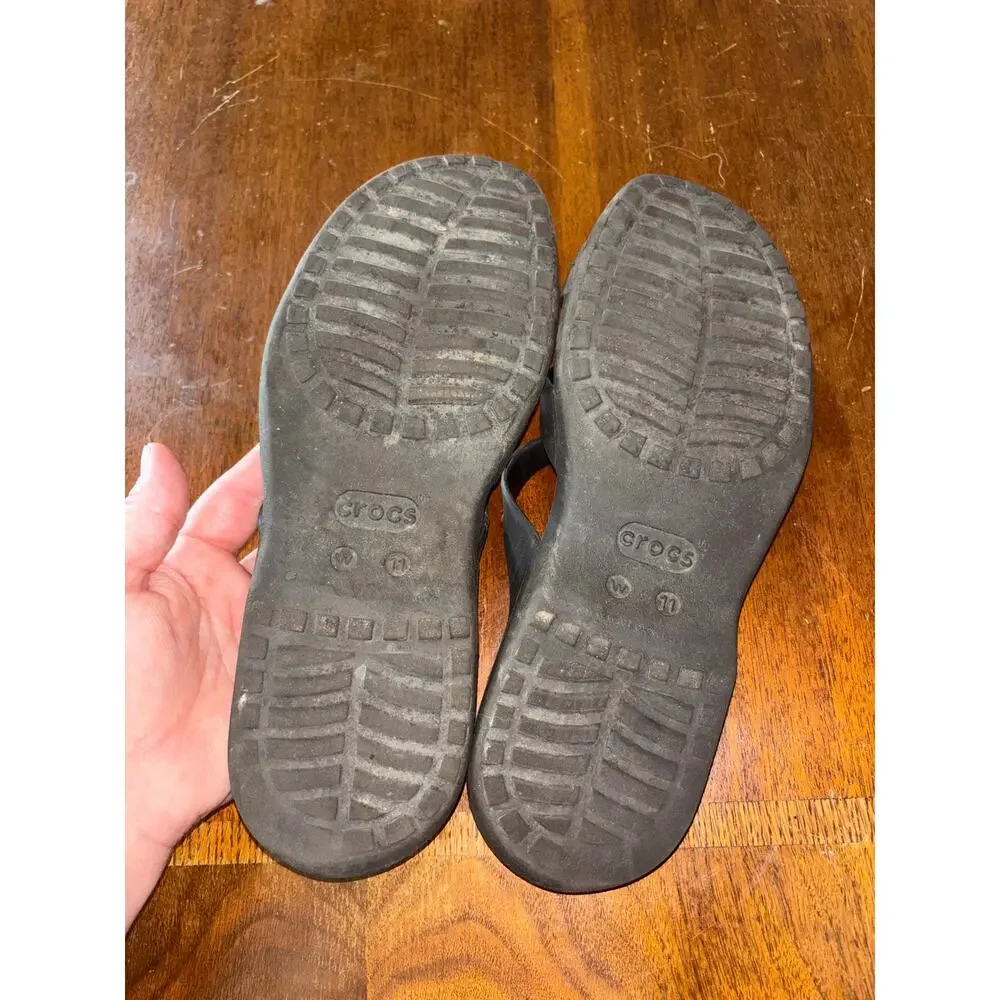 Crocs Women's Meleen Twist sandals (size 11)